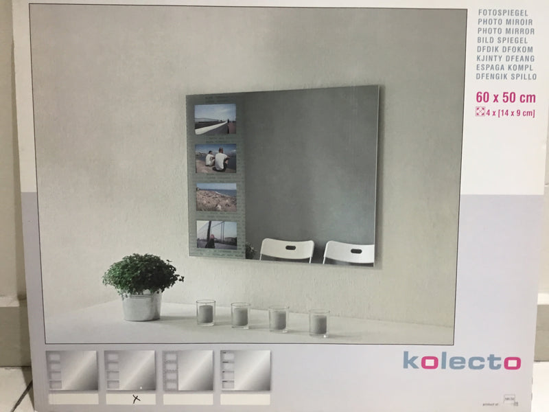 FR KOLECTO Photo Mirror - (60*50cm - 4 X 14*9cm) - KOL-601