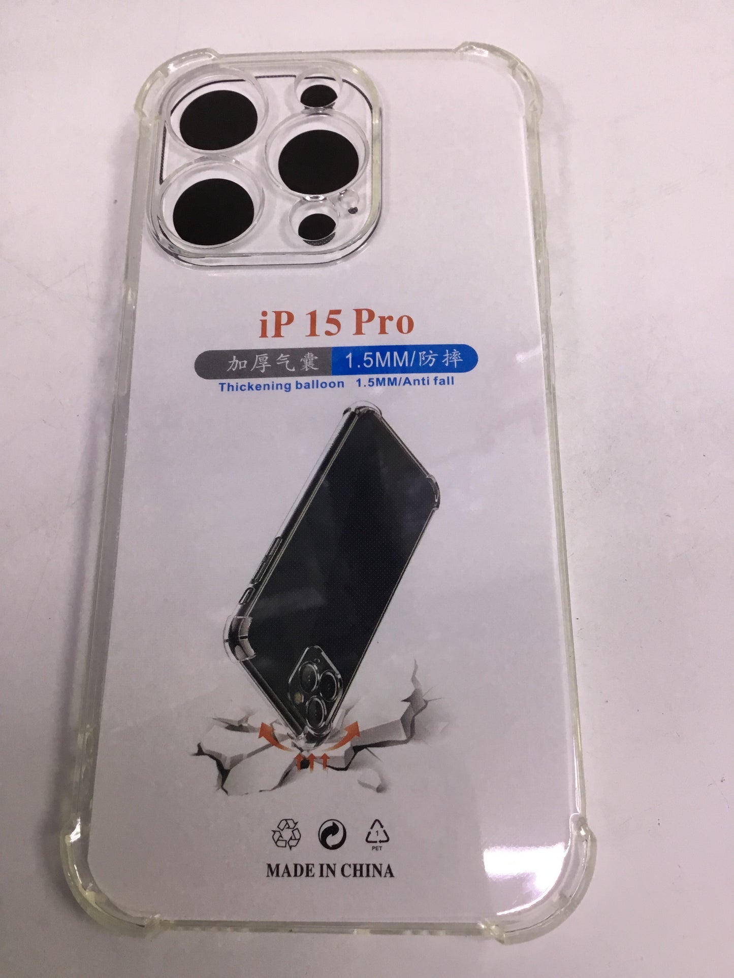 iPhone 15 Pro Transparent Case Protector - 1.5mm | Premium Quality - Best Sell Online