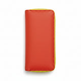 Women's Premium  Leather Wallet - Red-Yellow - Durable & Stylish Design
