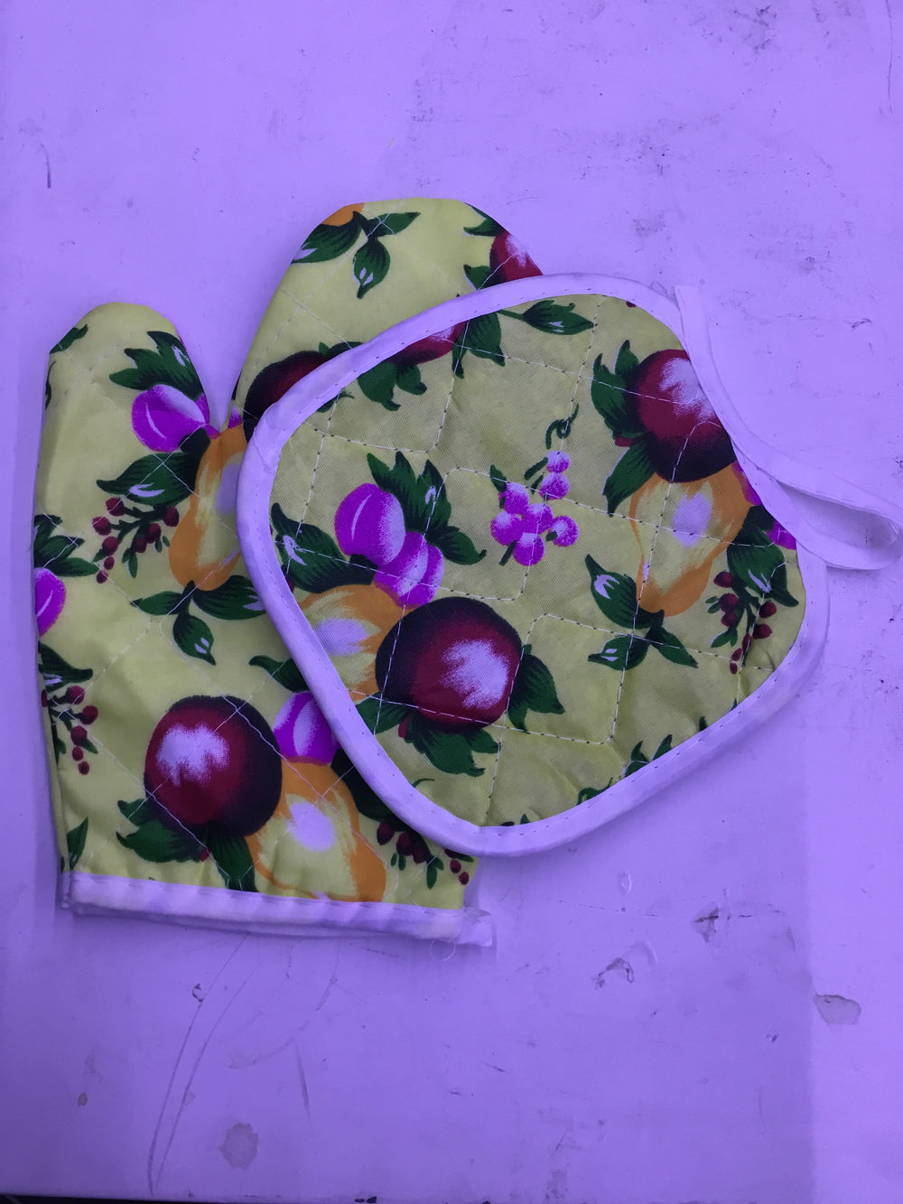 Fabric Padded Sleeve / Protective Pouch yellow
