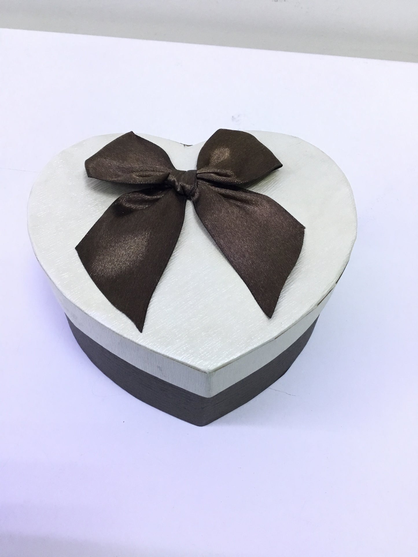 Brown Heart Gift Box with Ribbon -8904 (Small) | Premium Quality | Best Sell Online