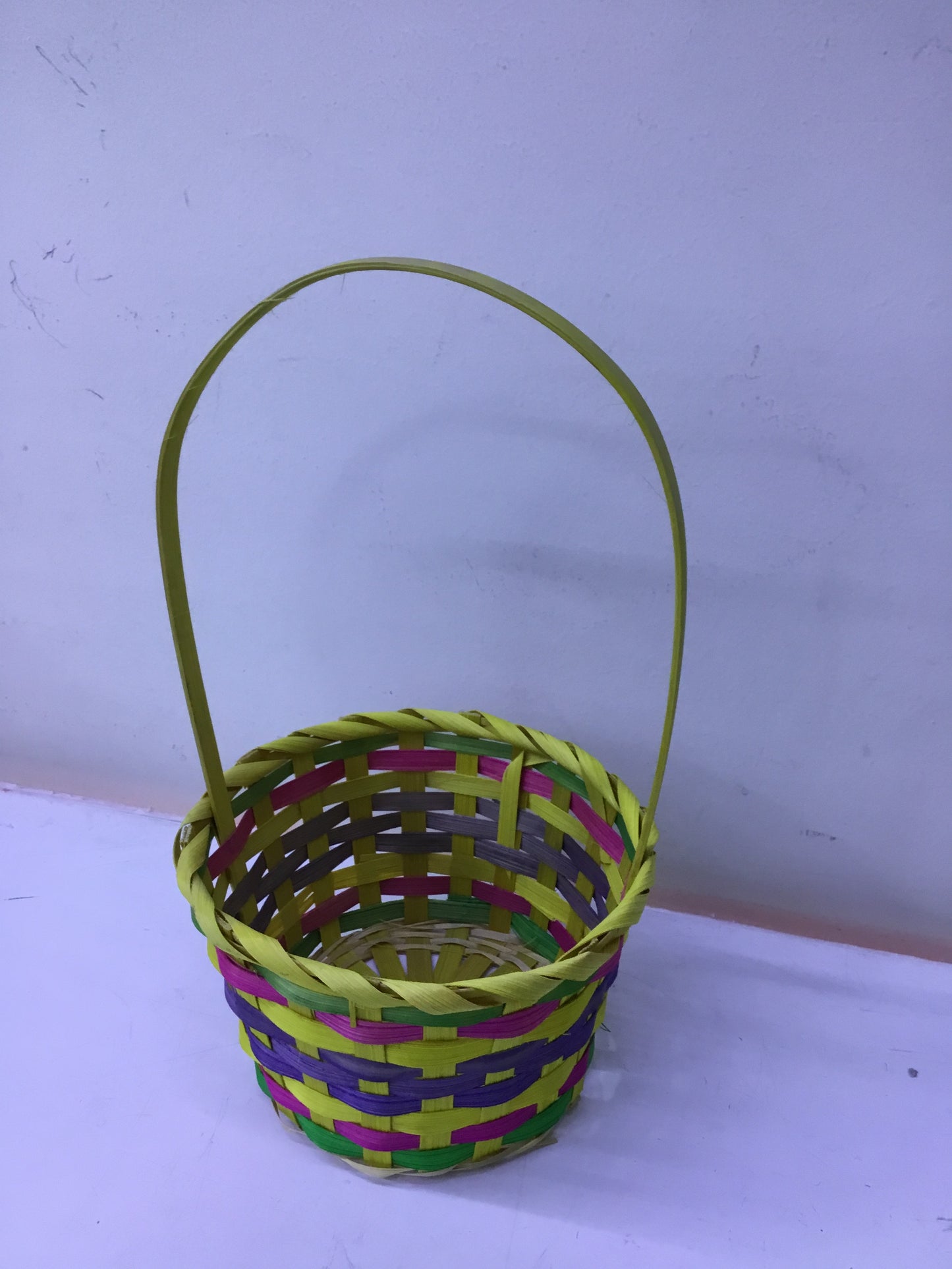 Easter Basket--yellow-20cm-10cm