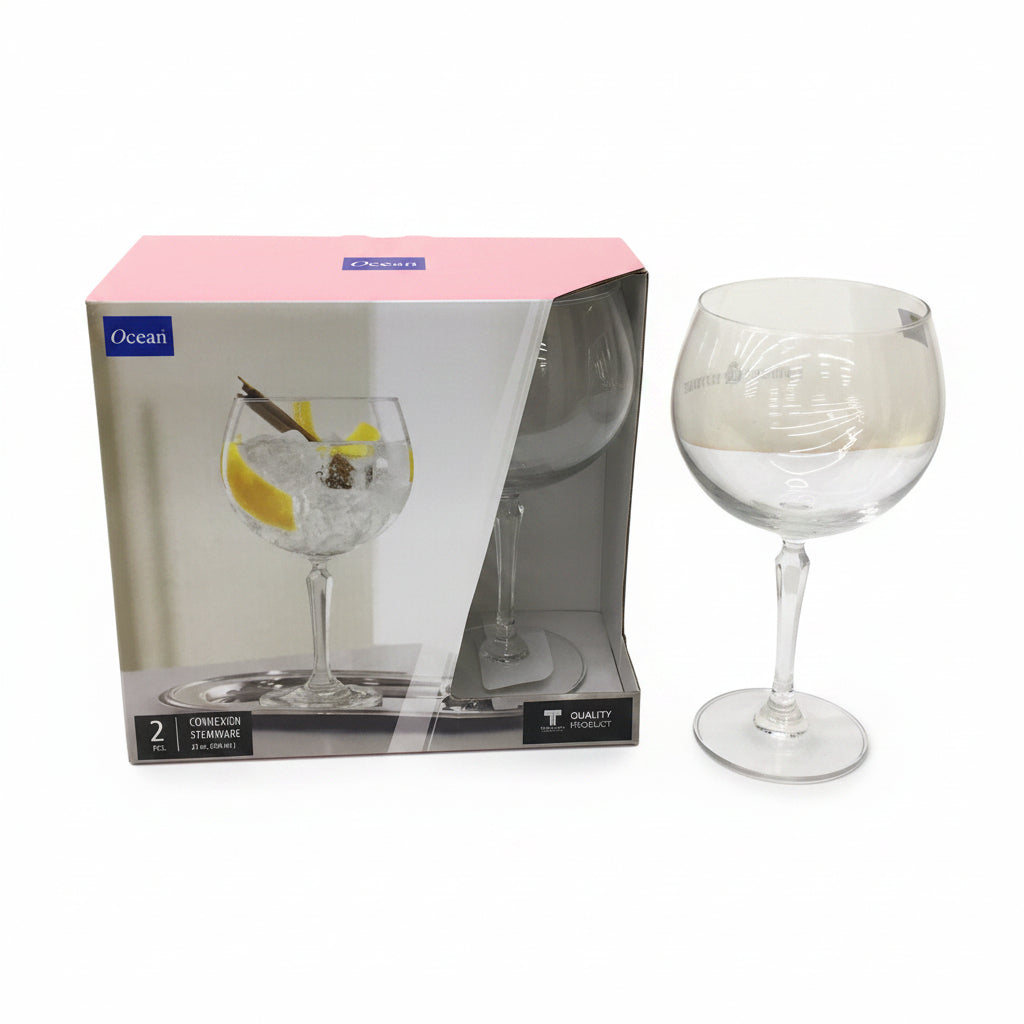 Ocean Connexion Stemware Wine Glass Set (2pcs)- 600ml - Premium Quality - Best Sell Online