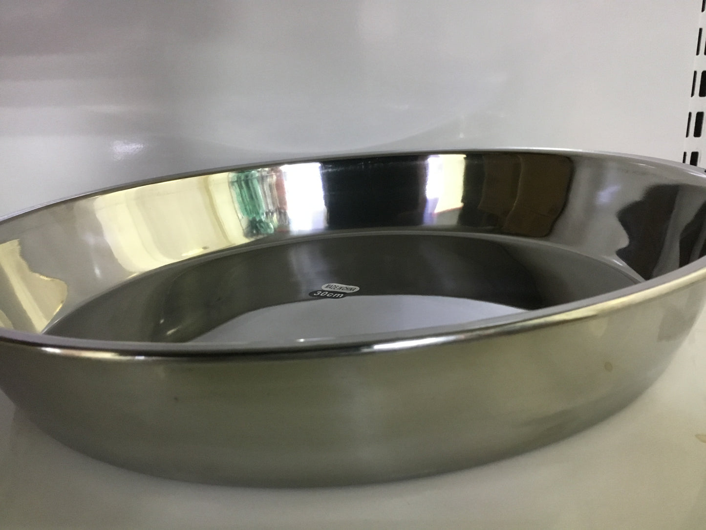 Stainless Steel Tray Round - 30cm -IE-59394