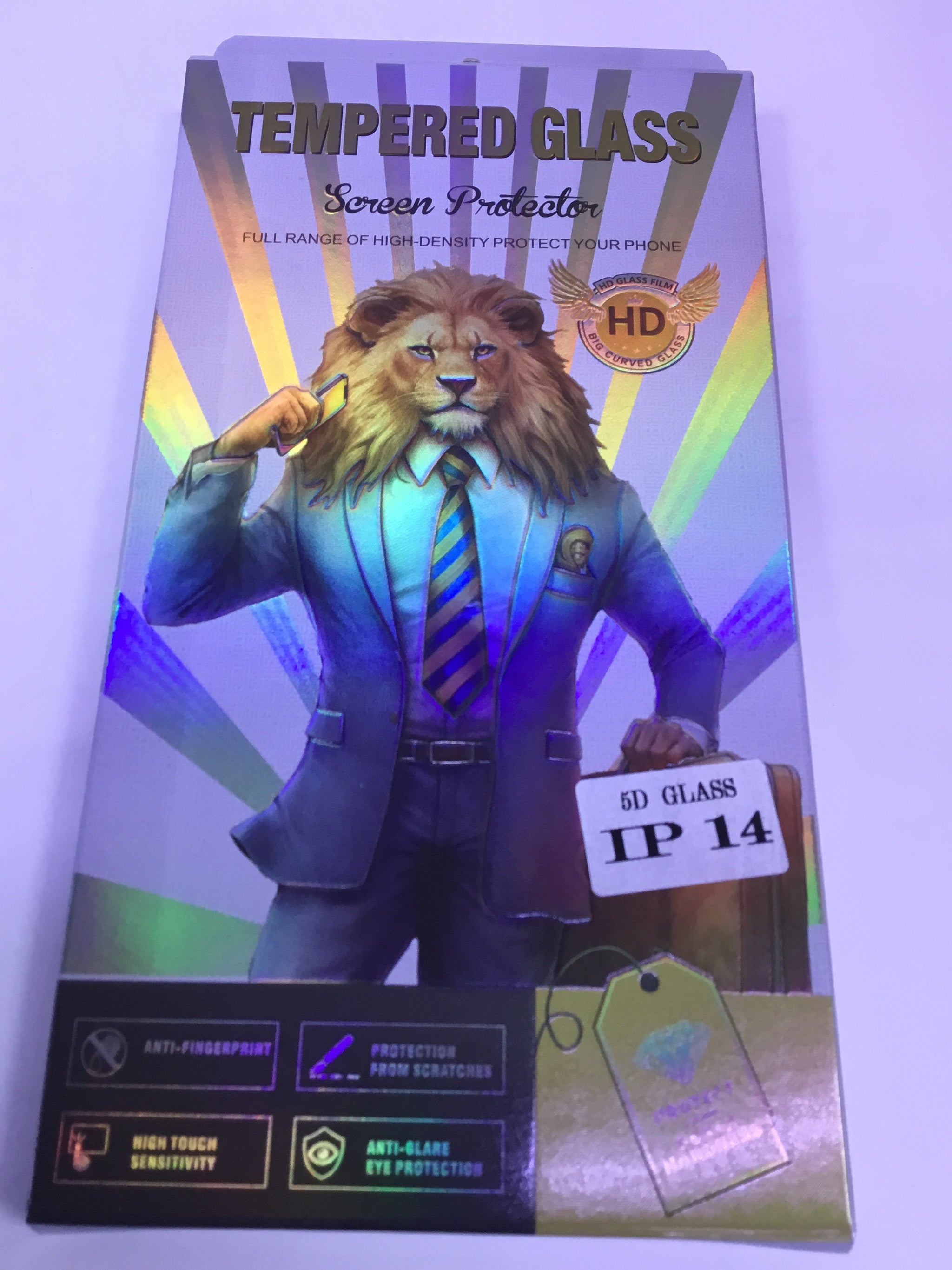 Tempered Glass HD- Screen Protector - 5D - iPhone -14 | Premium Quality - Best Sell Online