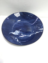 FR Blue With White Shade Ceramic Bowl -M