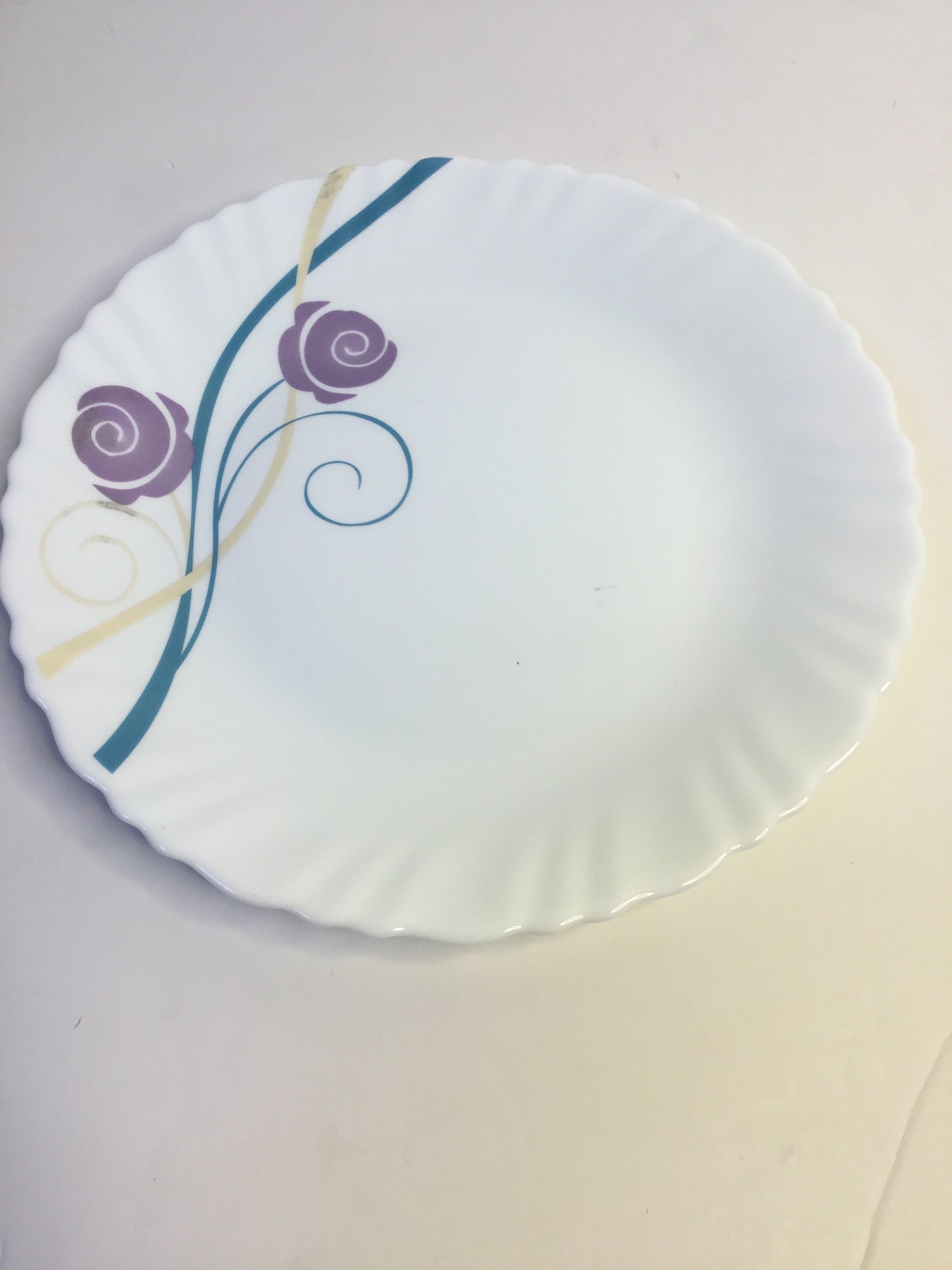 FR APZONE Cream Plate Small - 0013