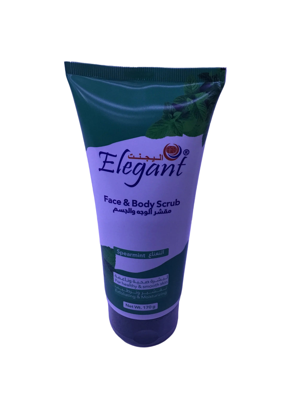 Elegant Face And Body Scrub-(Spearmint) - 170g - Exfoliating & Moisturizing - Premium Quality