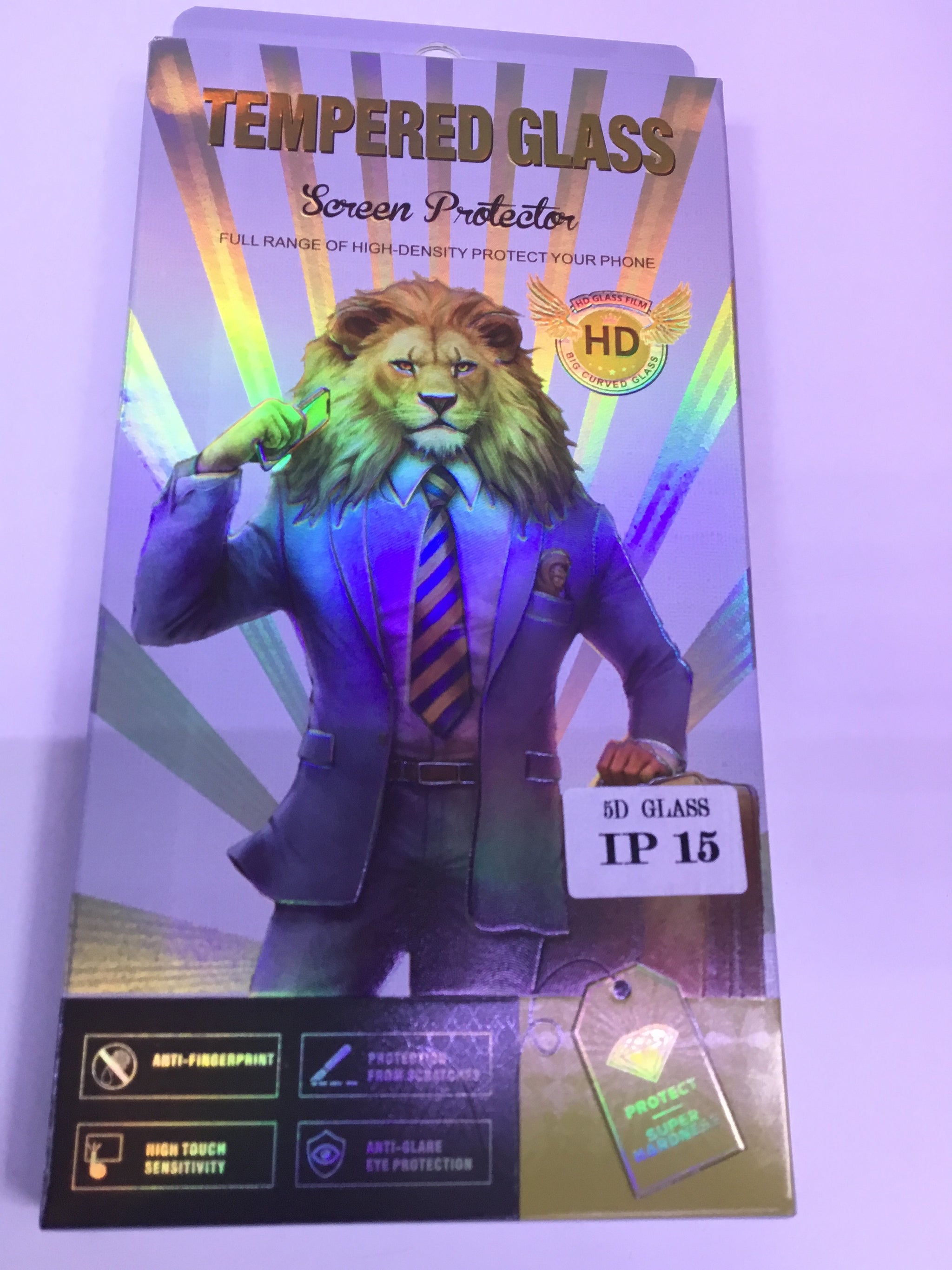 Tempered Glass HD- Screen Protector - 5D - iPhone -15 | Premium Quality - Best Sell Online
