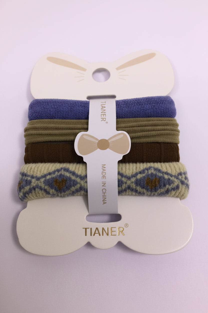 Tianer Hair Elastic Band Set - Q-YWZYSP 001-2024 - Premium Quality | Best Sell Online