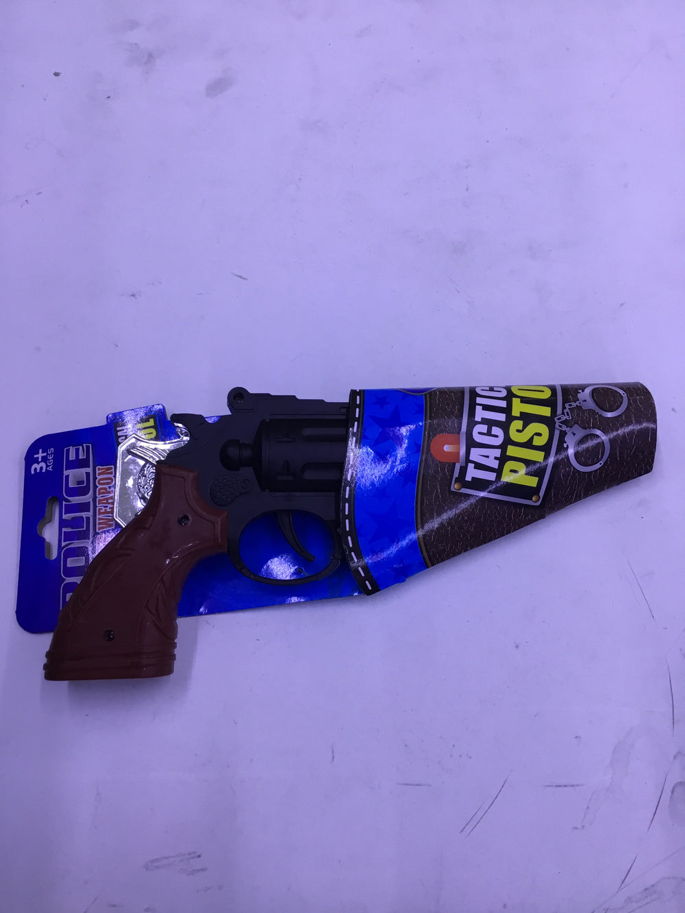 Toy Revolver Cap Gun -Black