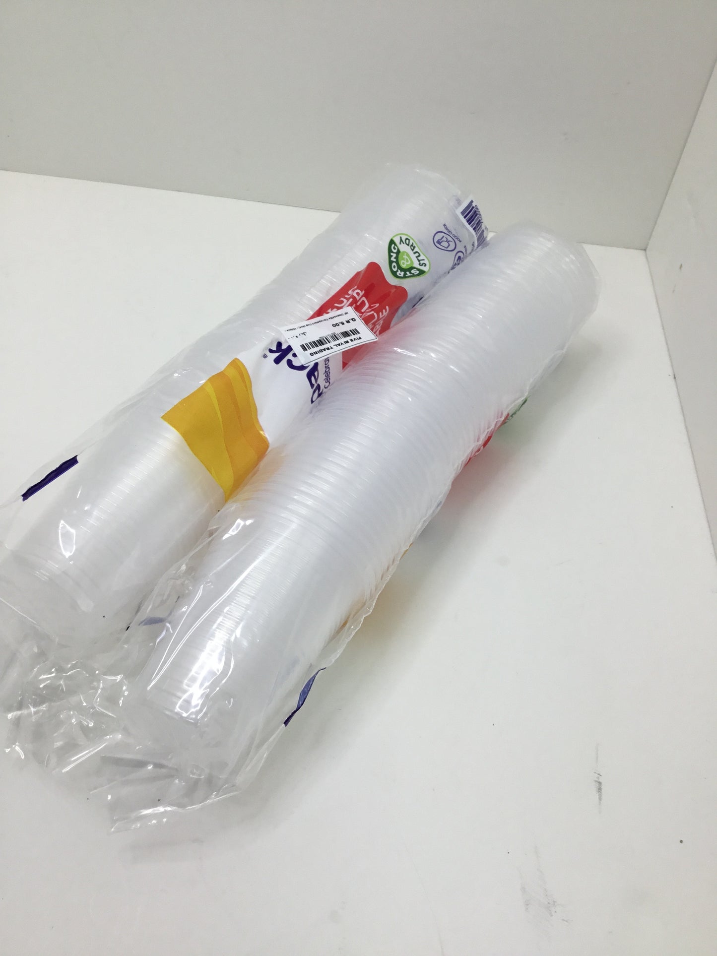 HP 6oz Transparent Disposable Cups, 100pcs | Premium Quality