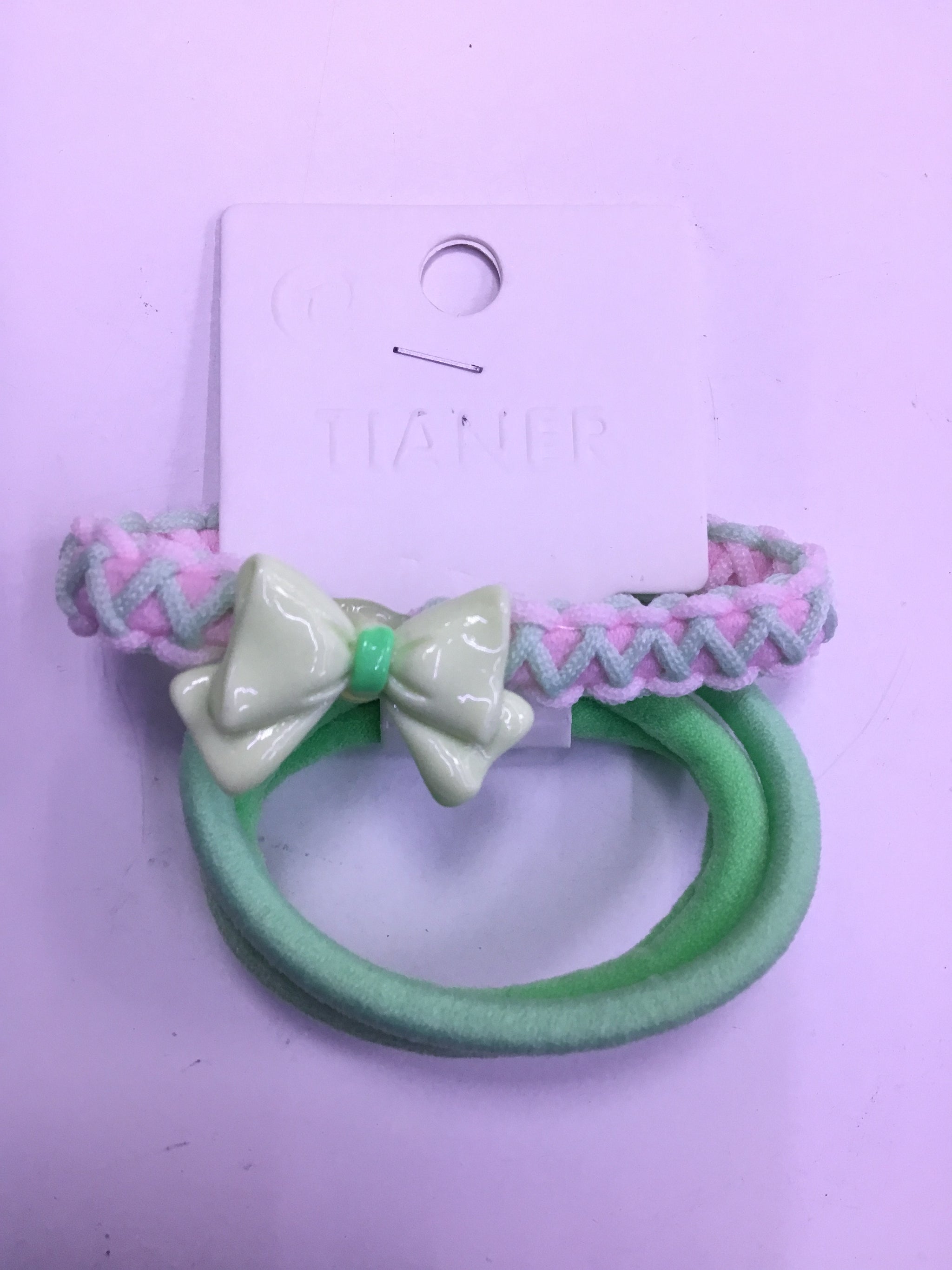 Tianer Elegant Hair Band Set - Green (3pcs) - ZY2216| Premium Quality| Best Sell Online