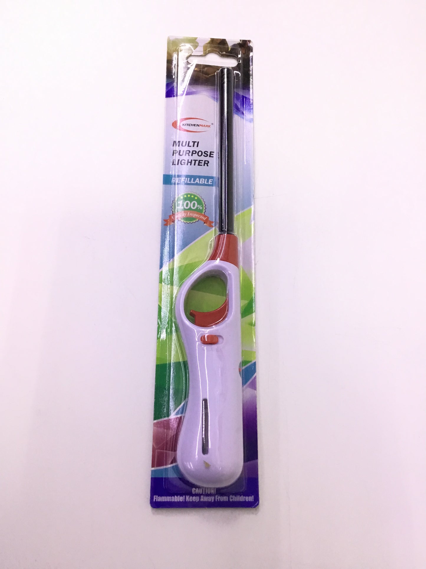 Multi-Purpose Lighter Red-White - 42005| Premium Quality| Best Sell Online
