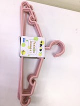 Yimeng Fashion Plastic Cloth Hunger- Pink (6pcs)- 40cm - WTC- 7830 | Premium Quality - Best Sell Online