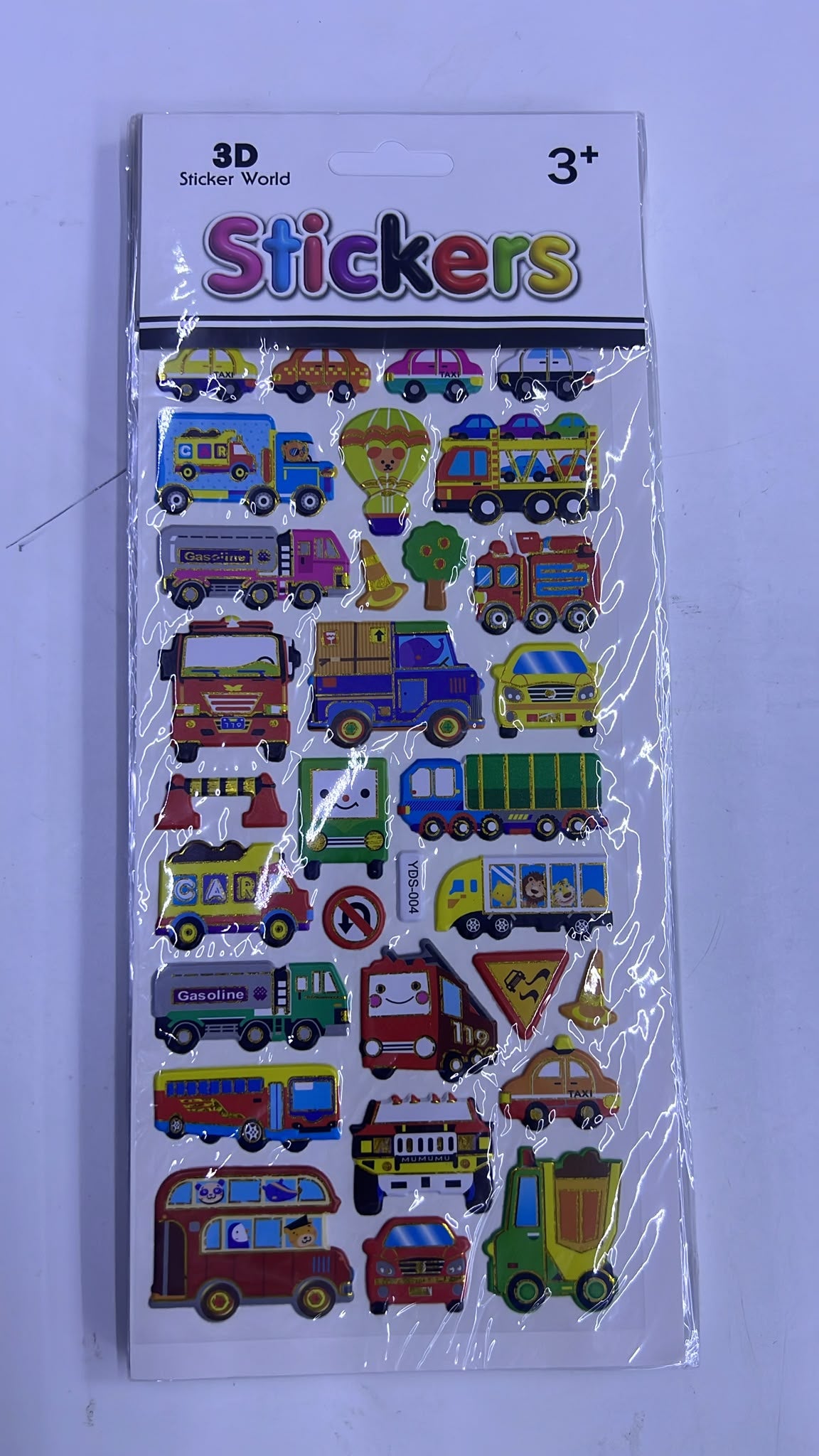 One Piece 3D Puffy Stickers – 12 × 25 cm M8
