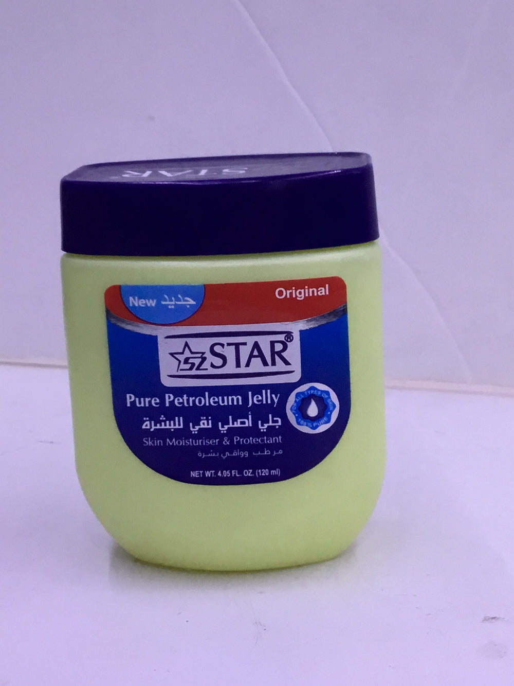 Star baby petroleum jelly 120 ml blue