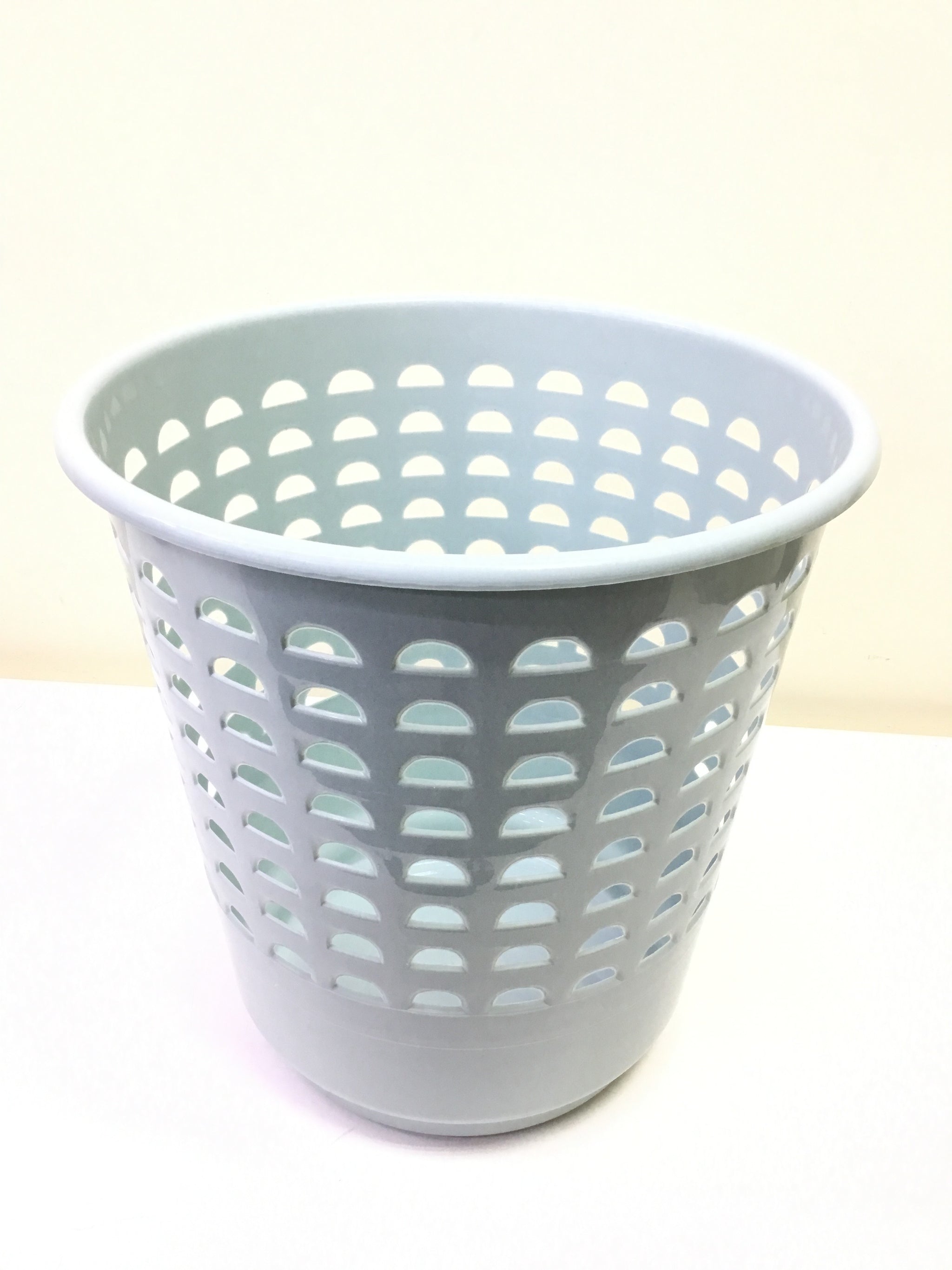 Multipurpose Plastic Waste Paper Basket - Light Blue - AF- 933| Premium Quality| Best Sell Online