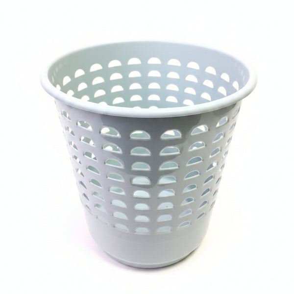 Multipurpose Plastic Waste Paper Basket - Light Blue - AF- 933| Premium Quality| Best Sell Online