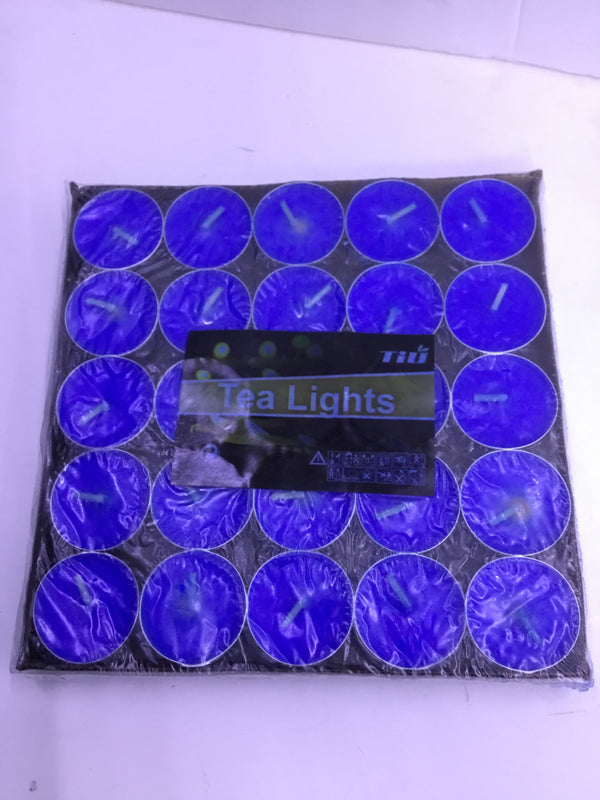 TIU bLUE Tea Light Candles