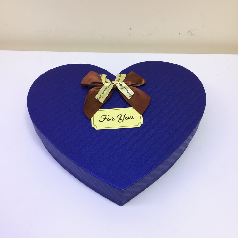 Blue Heart Gift Box with Ribbon -8900 (Medium) | Premium Quality | Best Sell Online