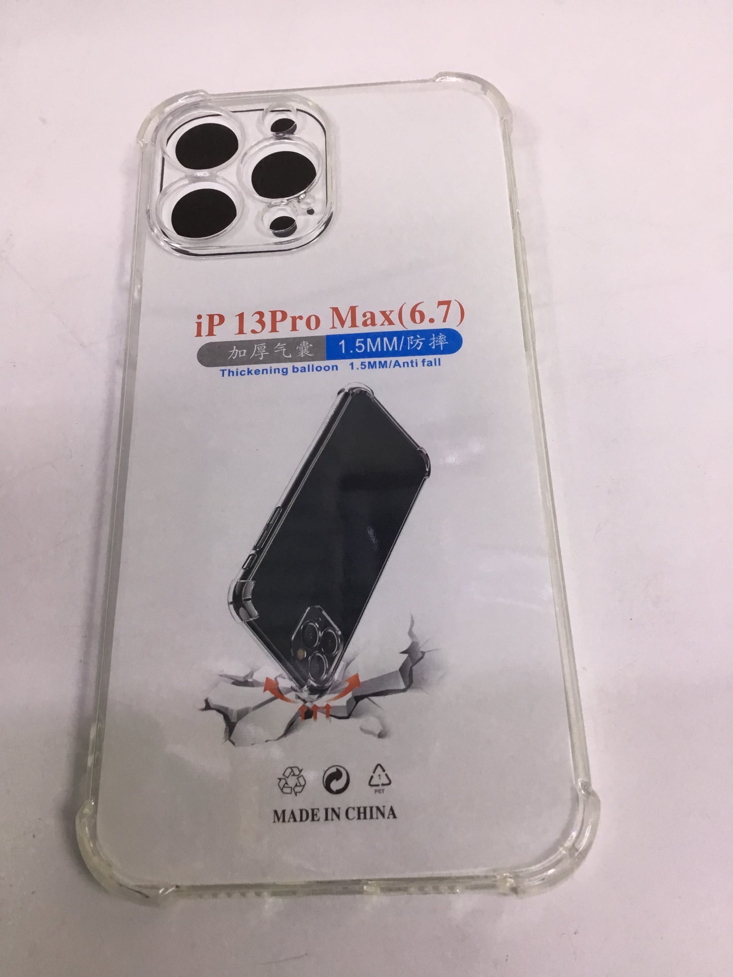 iPhone 13 Pro Max(6.7) Transparent Case Protector - 1.5mm | Premium Quality - Best Sell Online