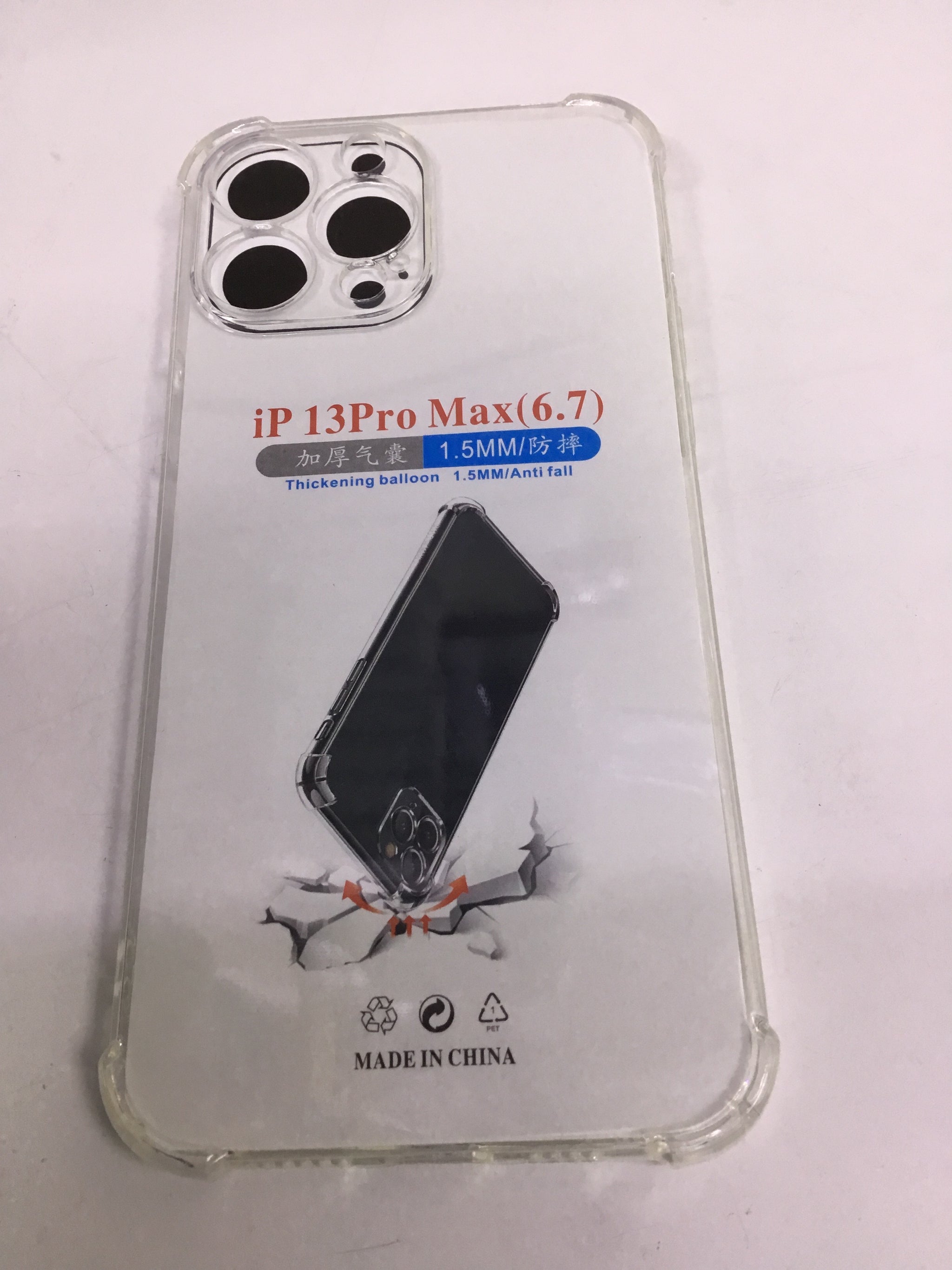iPhone 13 Pro Max(6.7) Transparent Case Protector - 1.5mm | Premium Quality - Best Sell Online