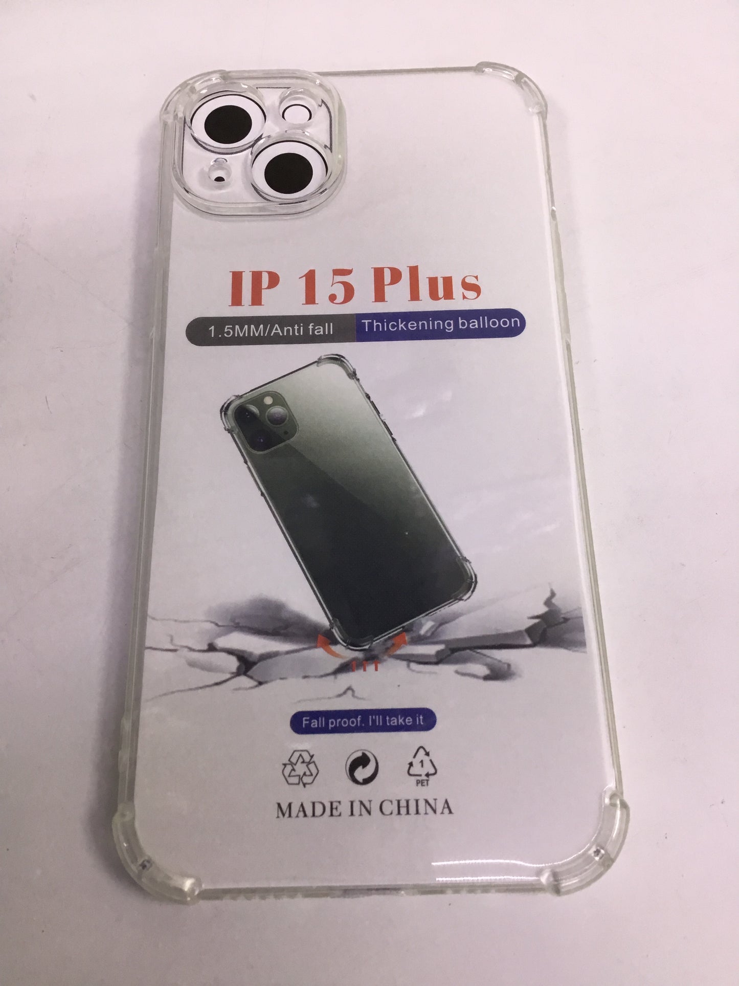 iPhone 15 Plus Transparent Case Protector - 1.5mm | Premium Quality - Best Sell Online