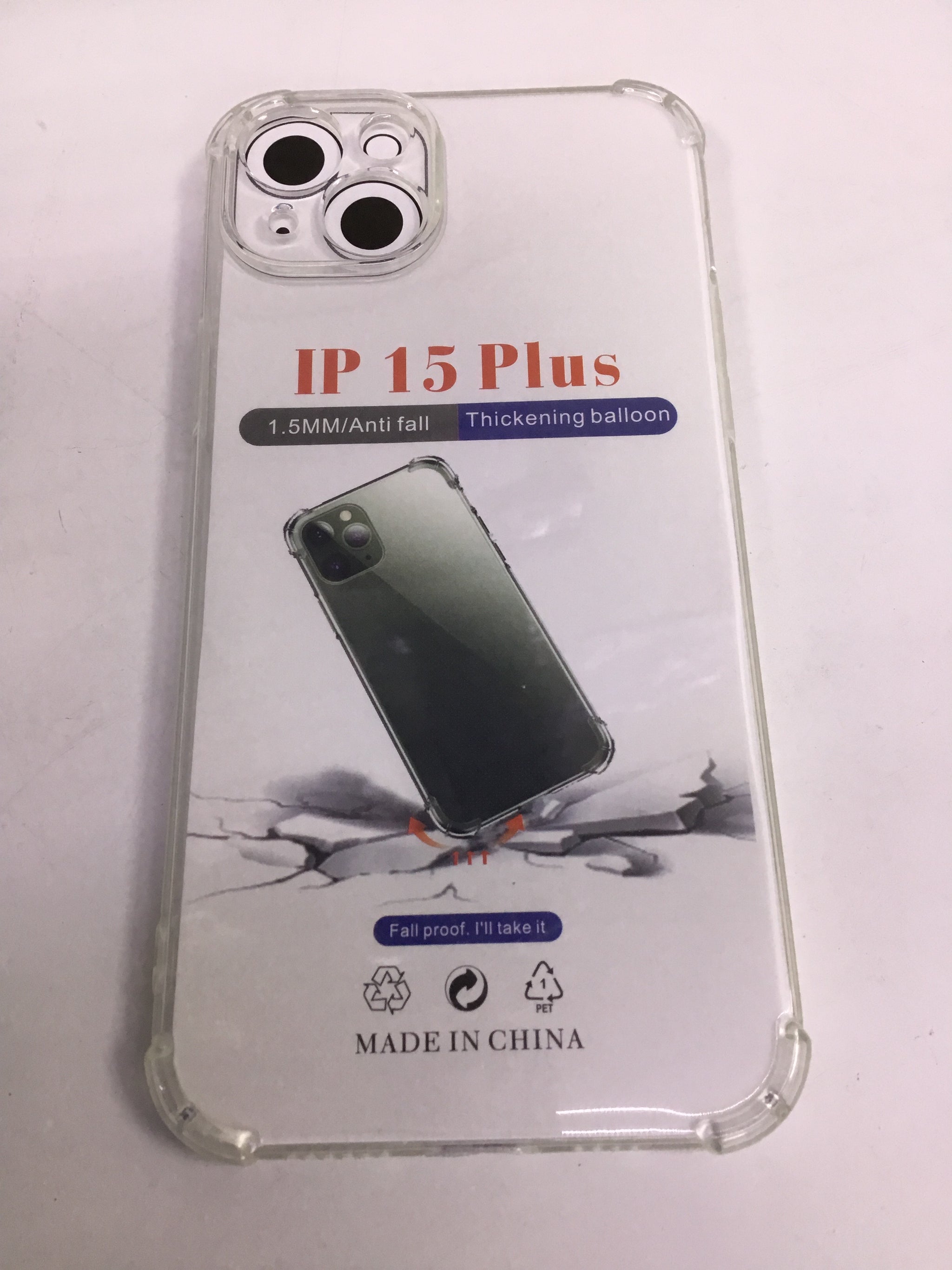 iPhone 15 Plus Transparent Case Protector - 1.5mm | Premium Quality - Best Sell Online