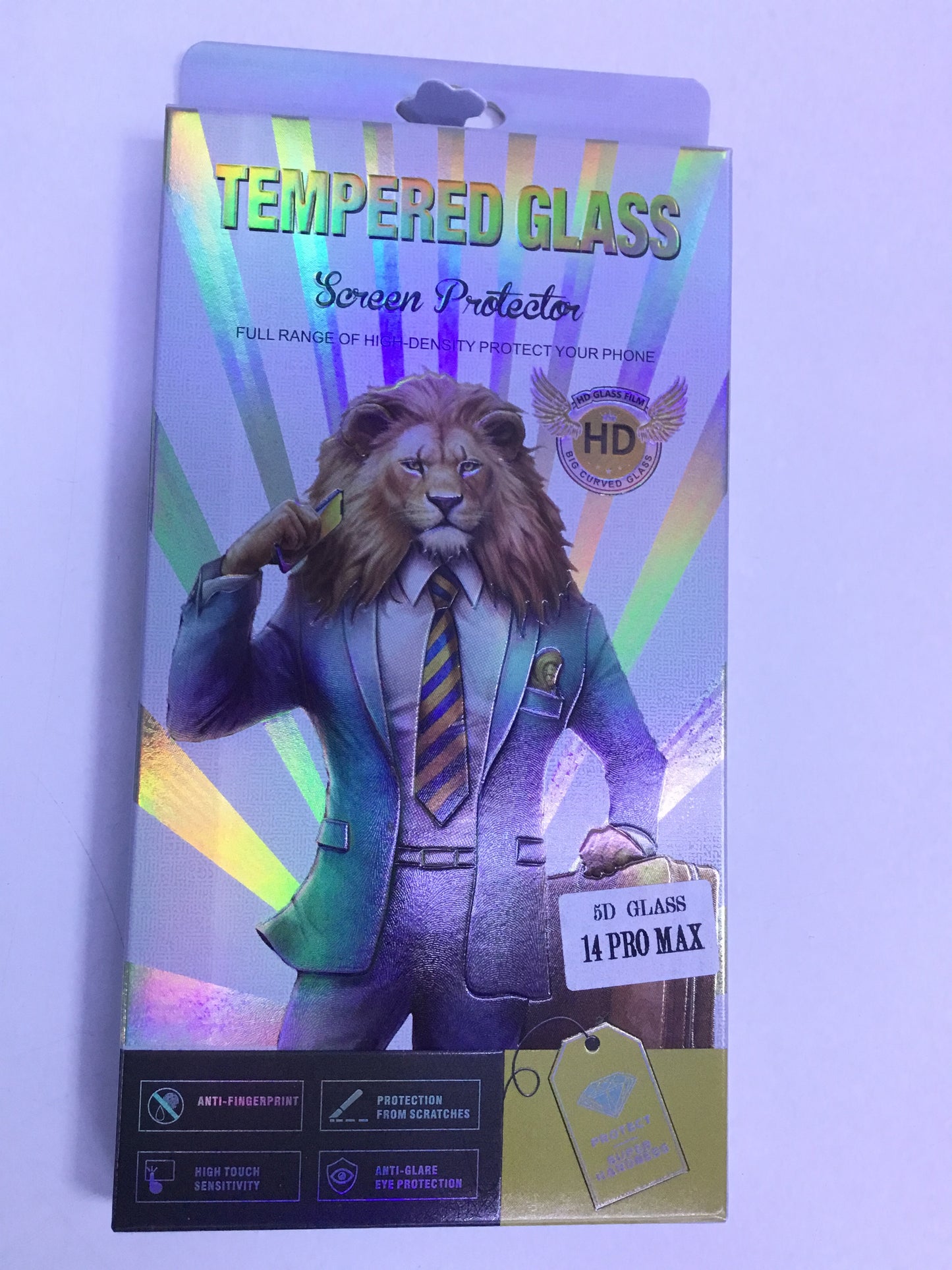 Tempered Glass HD- Screen Protector - 5D - iPhone - 14 Pro Max | Premium Quality - Best Sell Online