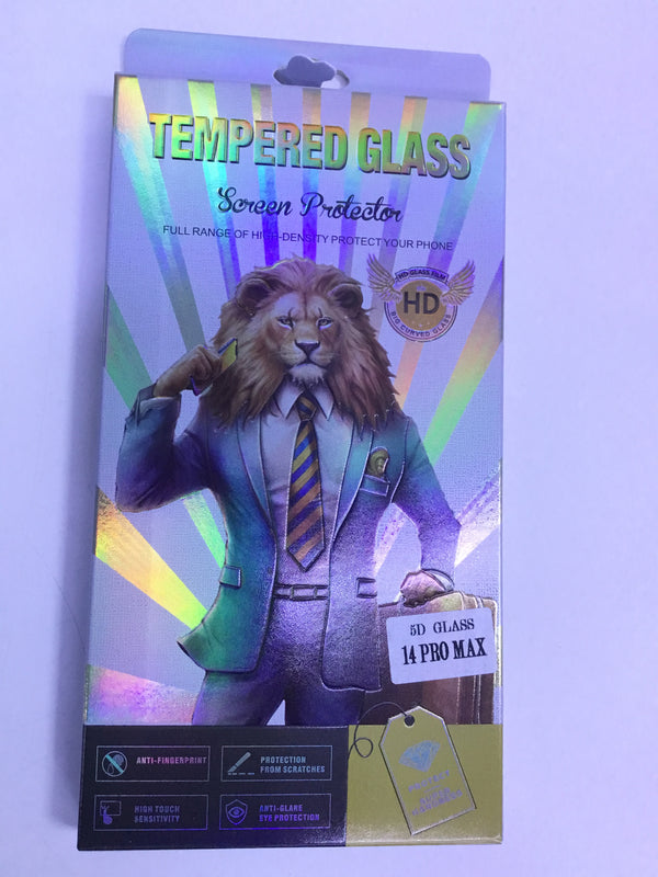 Tempered Glass HD- Screen Protector - 5D - iPhone - 14 Pro Max | Premium Quality - Best Sell Online
