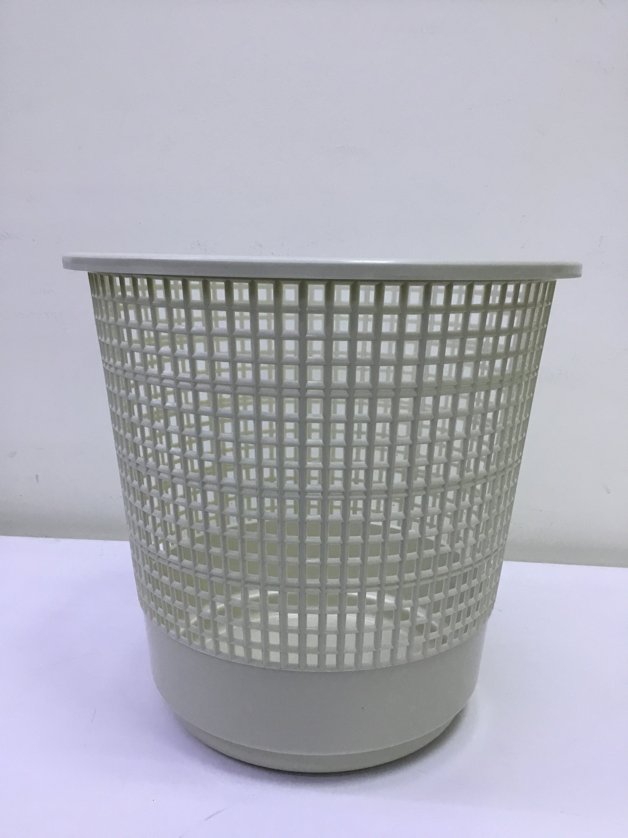 Multipurpose Plastic Waste Paper Basket - Light Brown (Small) - AF- 583| Premium Quality| Best Sell Online