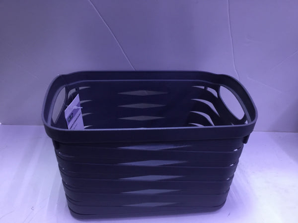 plastic  Storage basket with handles