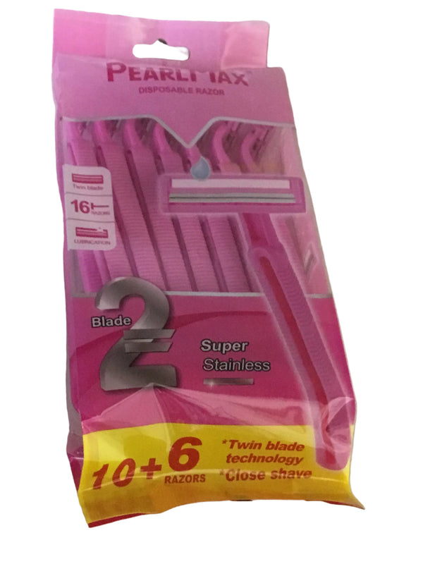 FR Pearl Max Ladies Razor- Twin Blade- 16pcs - IS-80203