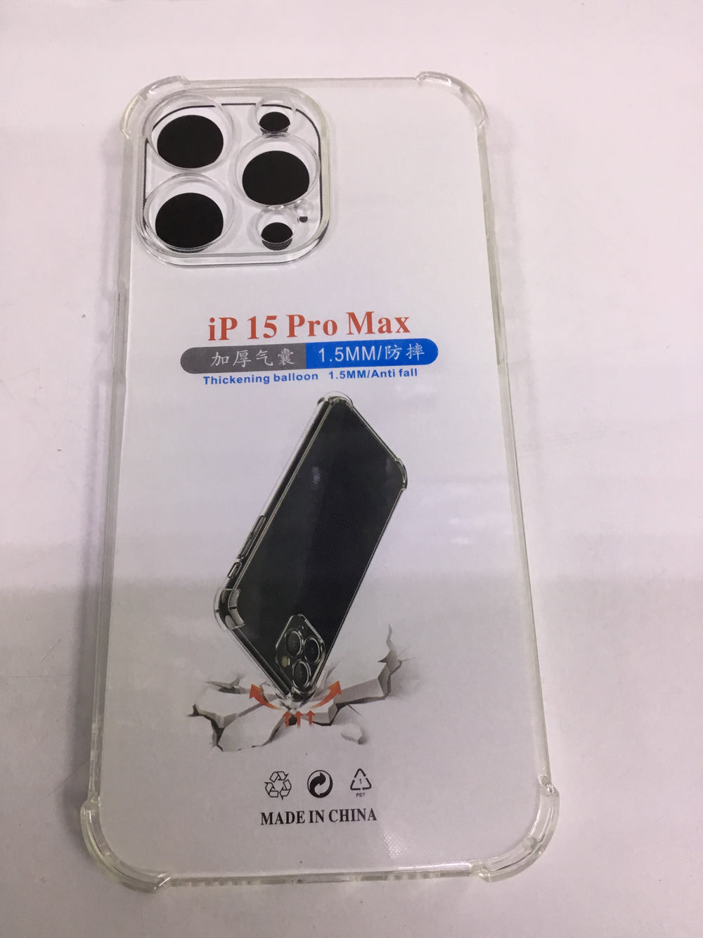 iPhone 15 Pro Max Transparent Case Protector - 1.5mm | Premium Quality - Best Sell Online