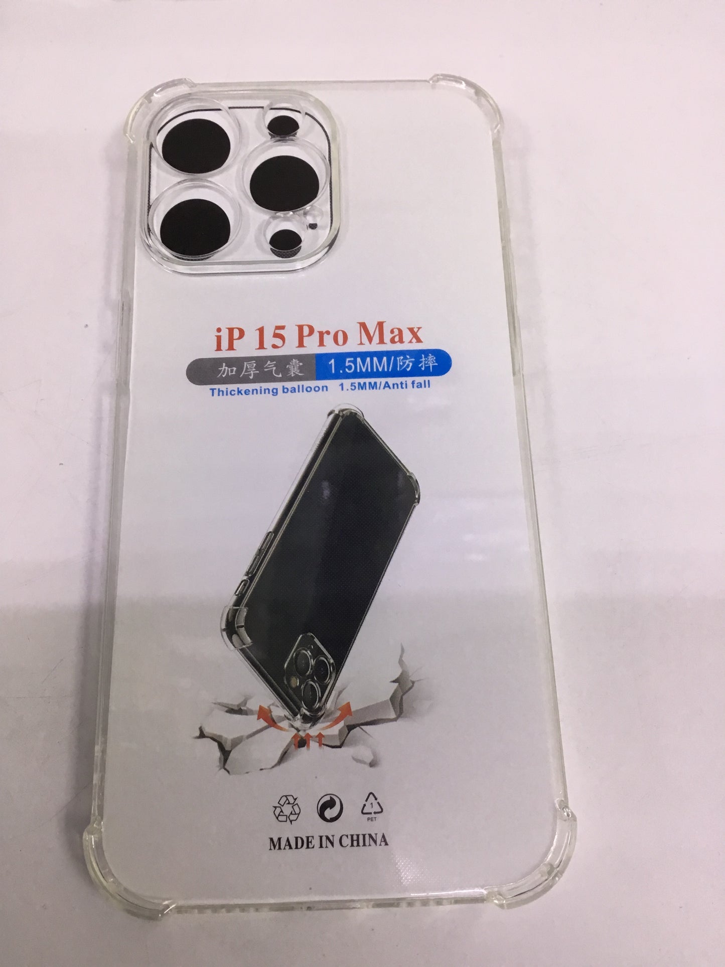 iPhone 15 Pro Max Transparent Case Protector - 1.5mm | Premium Quality - Best Sell Online