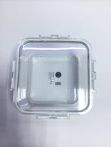 FR Transparent Pet Food Storage Jar - (15*15*9cm) - SY-5807