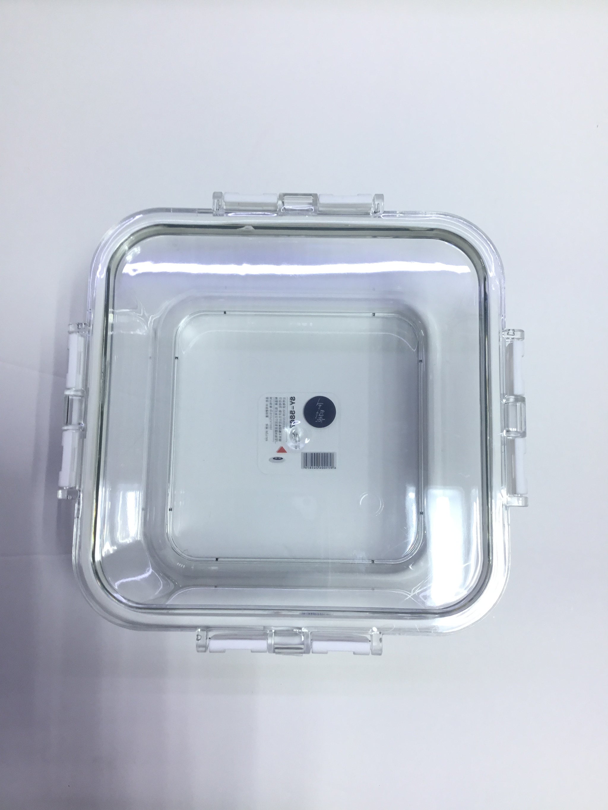 FR Transparent Pet Food Storage Jar - (15*15*9cm) - SY-5807