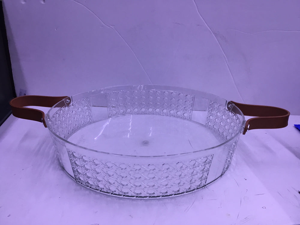 Clear round Decorativ 25*30cm