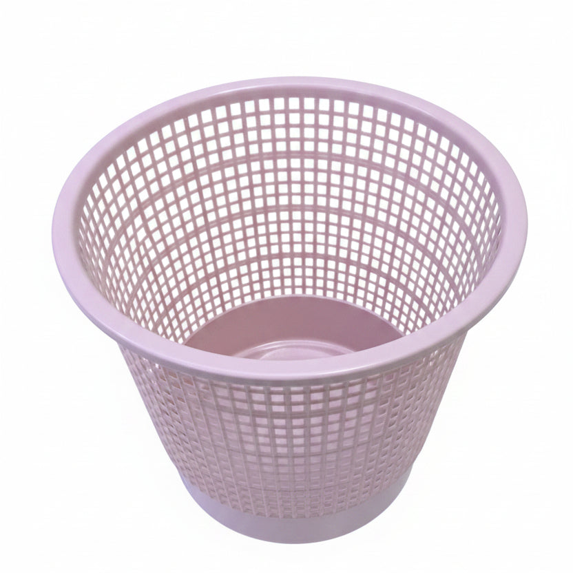 Multipurpose Plastic Waste Paper Basket - Pink (Small) - AF- 583| Premium Quality| Best Sell Online