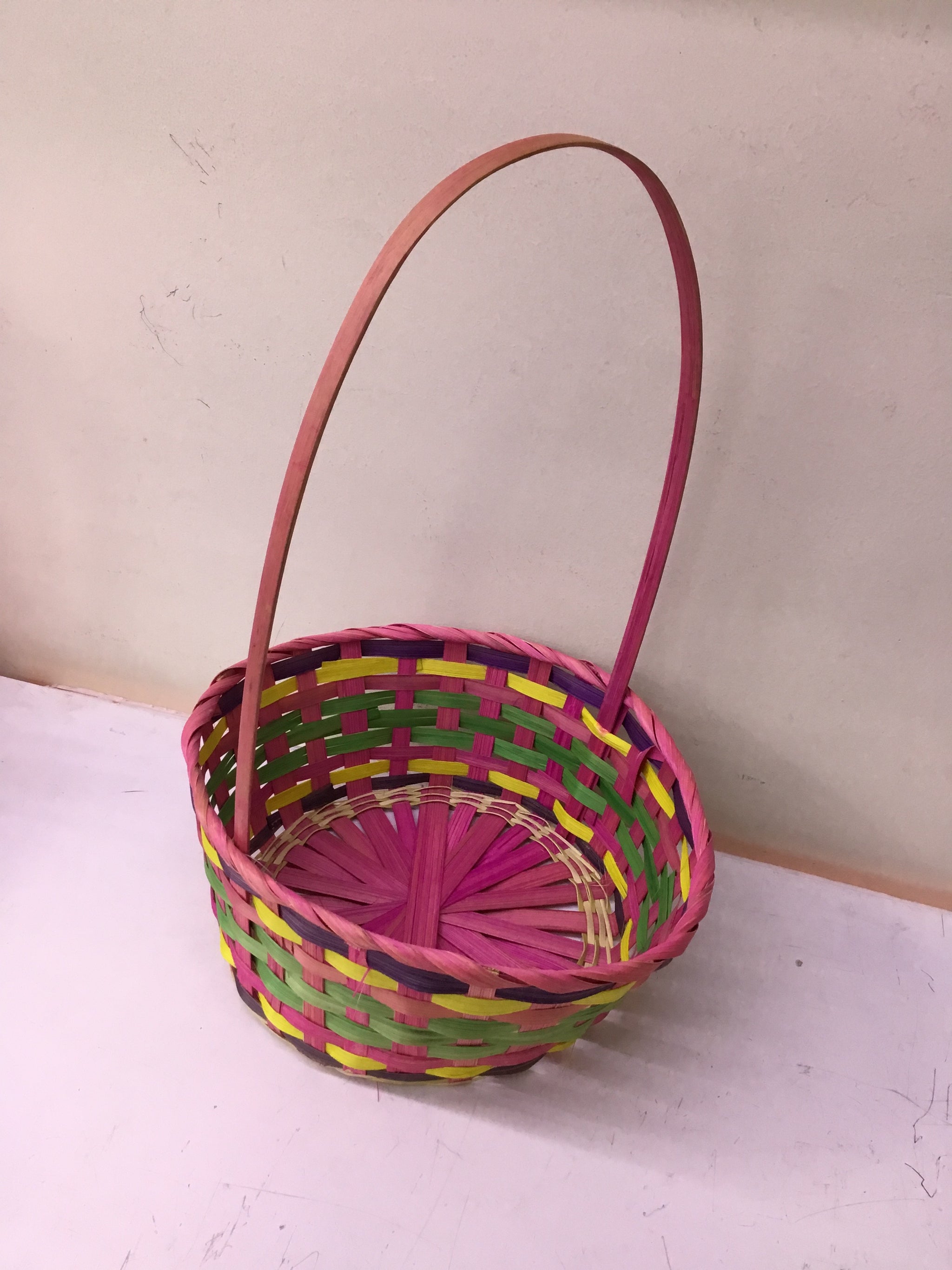 Easter Basket--pink-30cm-10cm