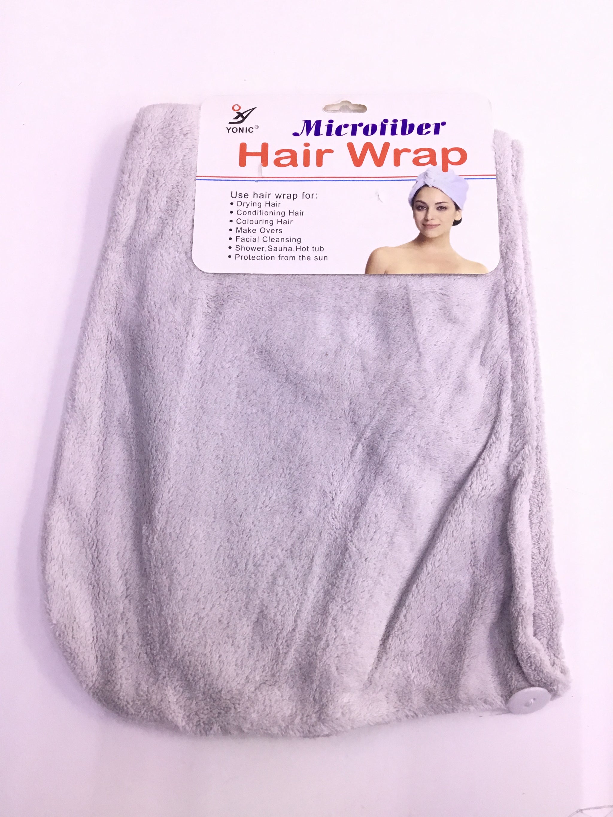 Stylish Hair Wrap-02 - NC-83519 (Light Gray) Premium Quality | Durable & Affordable