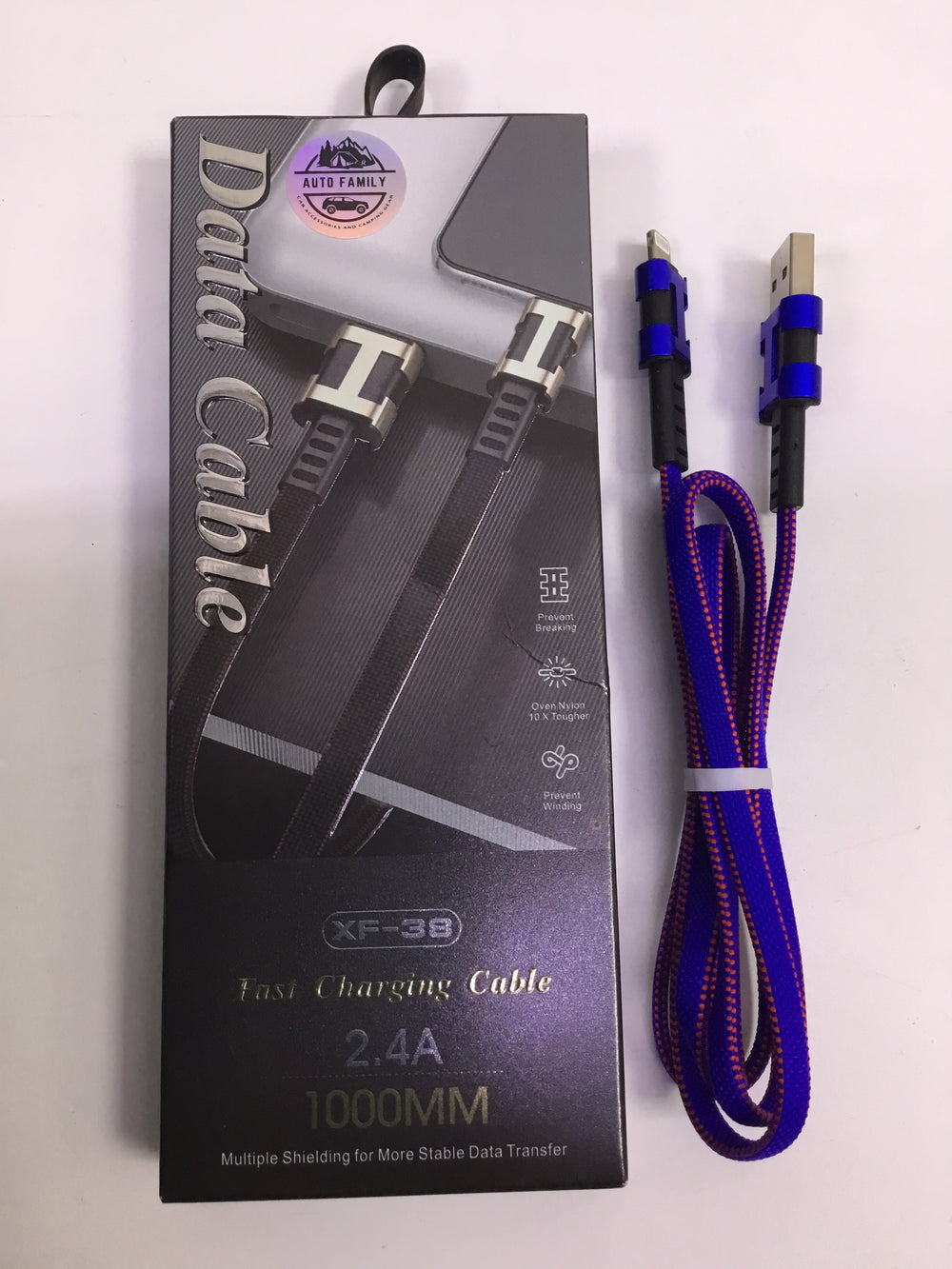 Fast Charging Cable - IP - XF-38 (1000mm/2.4A) | Premium Quality - Best Price Online