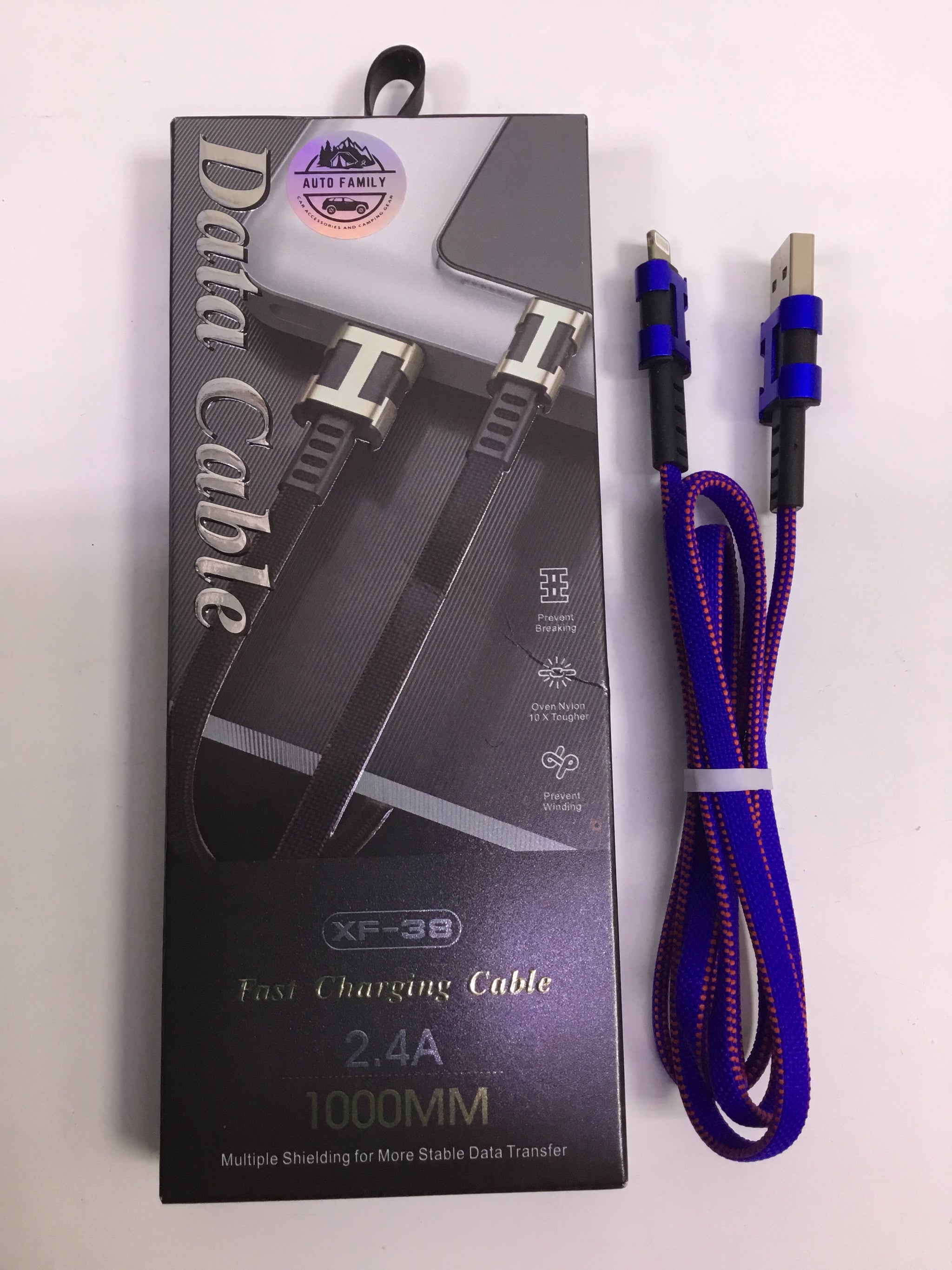 Fast Charging Cable - IP - XF-38 (1000mm/2.4A) | Premium Quality - Best Price Online