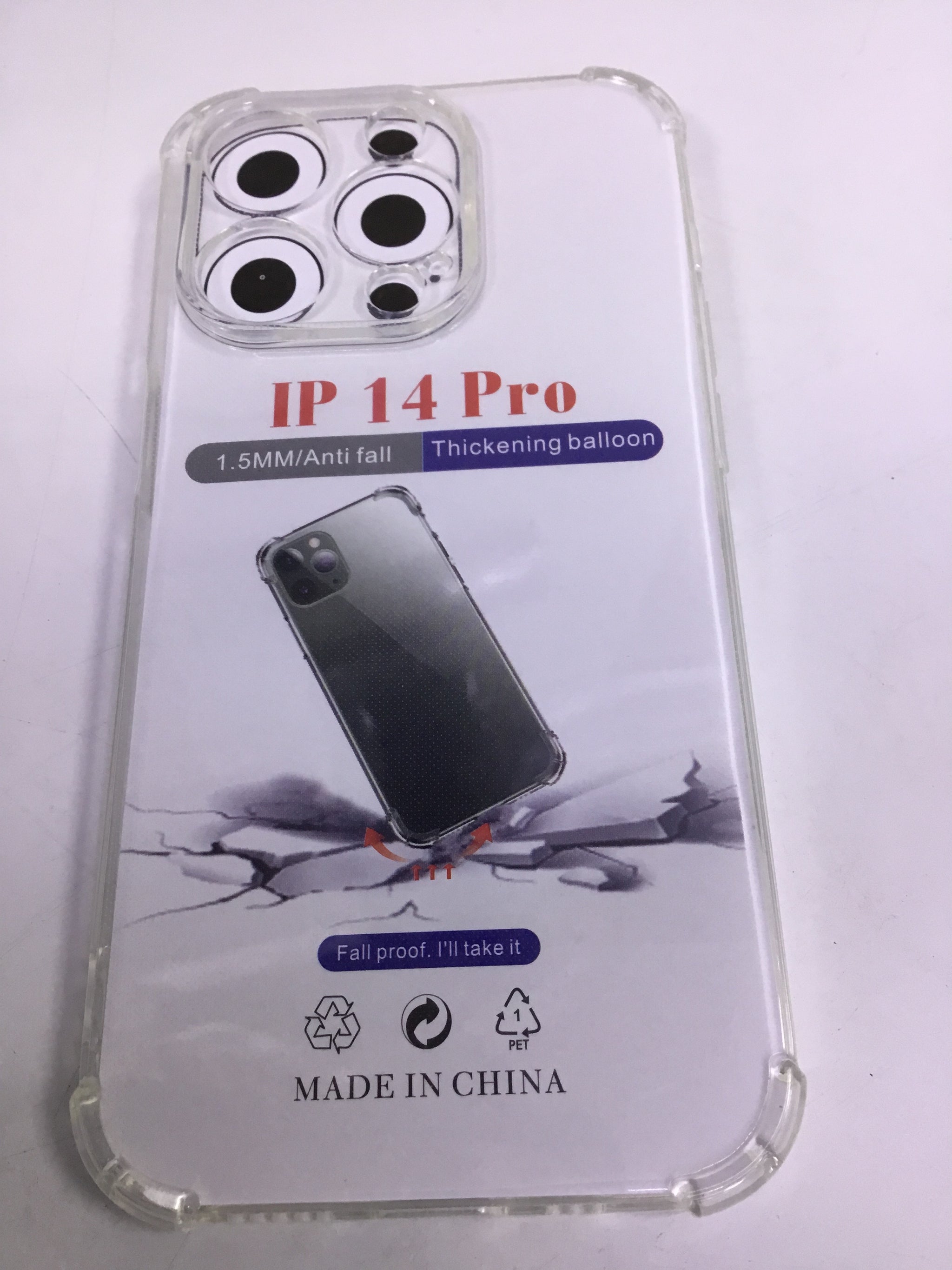 iPhone 14 Pro Transparent Case Protector - 1.5mm | Premium Quality - Best Sell Online