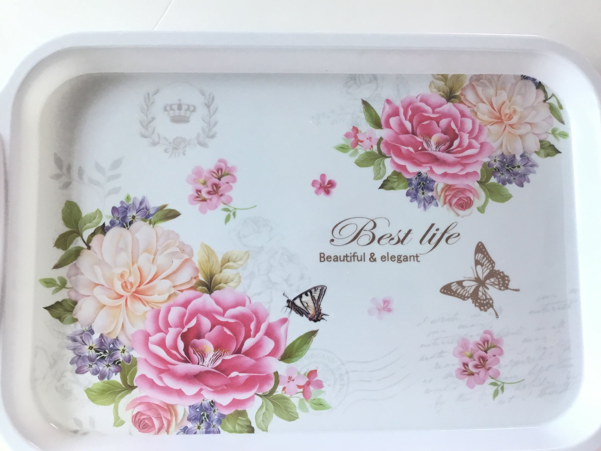 FR White Plastic Tray - NA - 73903 - P