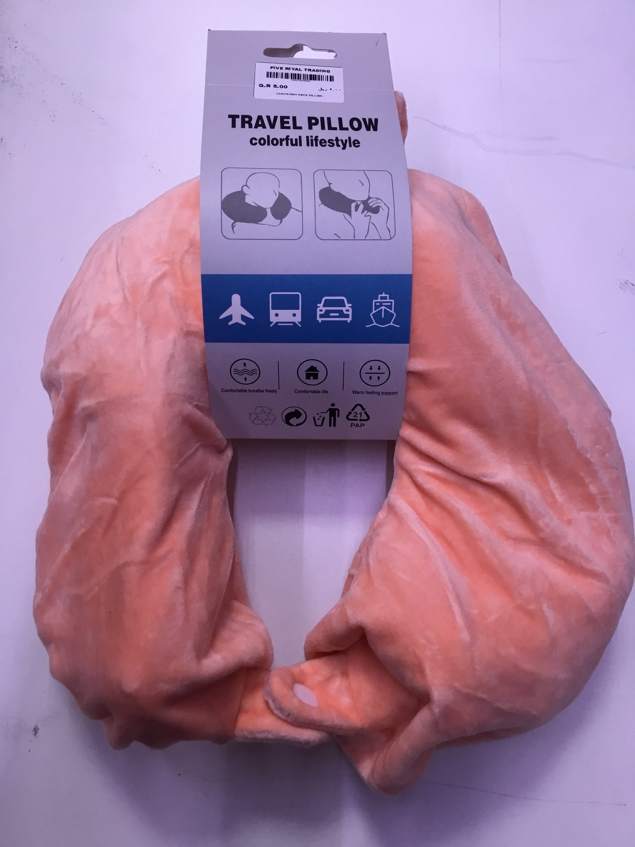 FR Neck Pillow - WF - 80068-C