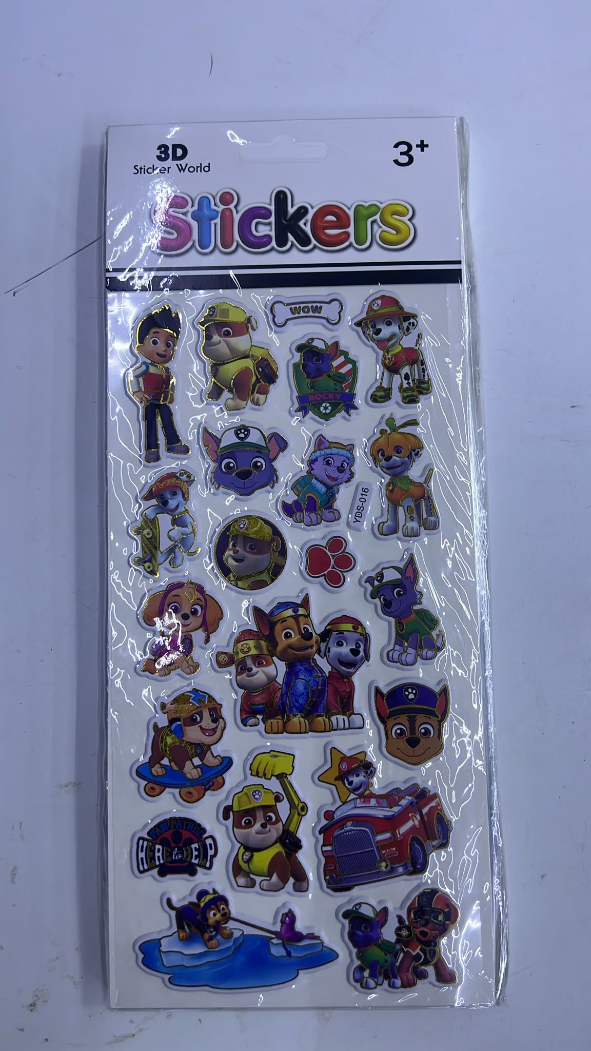One Piece 3D Puffy Stickers – 12 × 25 cm M10