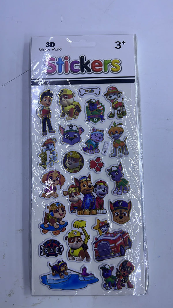 One Piece 3D Puffy Stickers – 12 × 25 cm M10