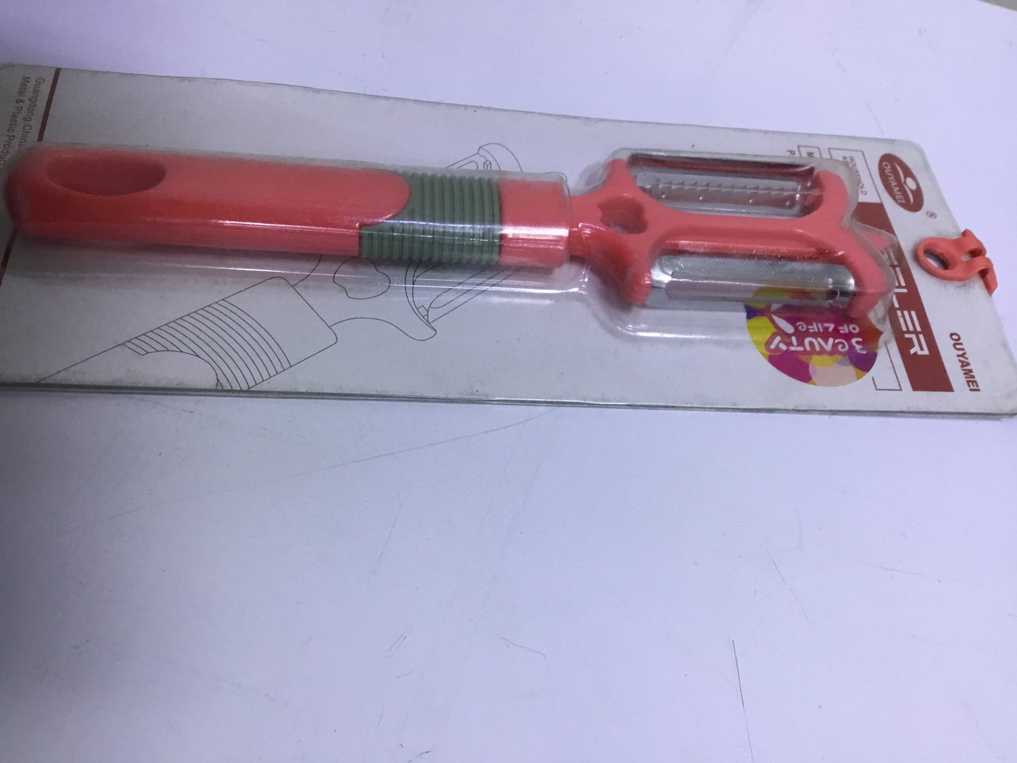 Multifunction Paring Knife Grater (Pink) - WTC-5956| Premium Quality| Best Sell Online
